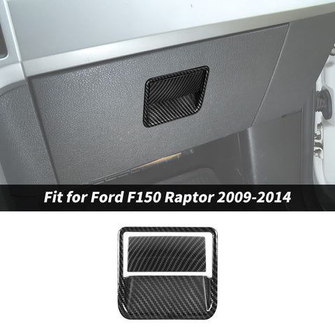 For 2009-2014 Ford F150 Raptor Co-pilot Storage Box Handle Decoration Cover Trim