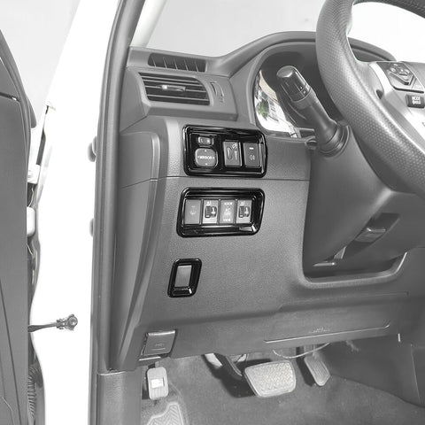 For 2010-2023 Toyota 4runner Rear View Mirror Button Adjustment Decoration Cover Trim Bezel
