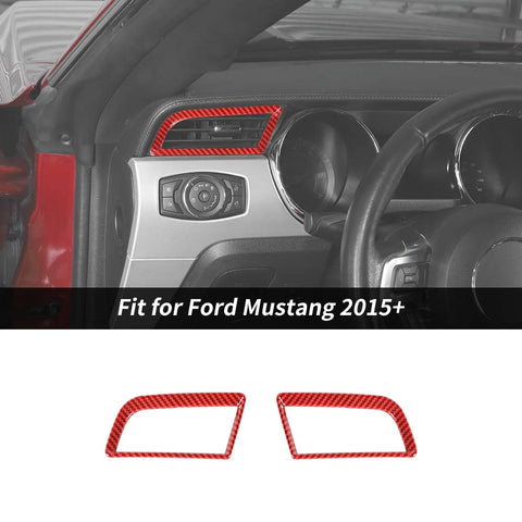 Dashboard Side Air Condition Vent Trim Cover For Ford Mustang 2015+ Accessories | CheroCar