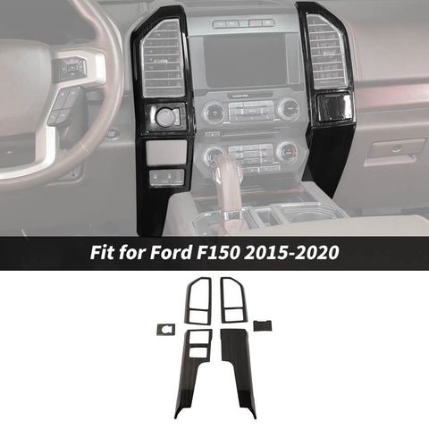 For 2015-2020 Ford F150 6 x Central Control Panel Cover Trim Frame