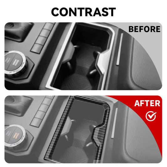 For 2024+ 4Runner Interior Front Center Gear Shift Cup Holder Cover Trim