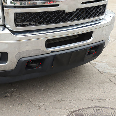 For 2007-2013 Chevy Silverado Front Bumper Tow Hook Trailer Cover Trim