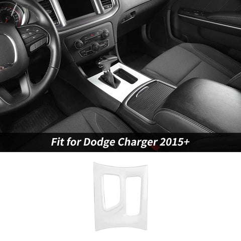 Console Gear Shift Box Panel Trim Cover for Dodge Charger 2015+｜CheroCar