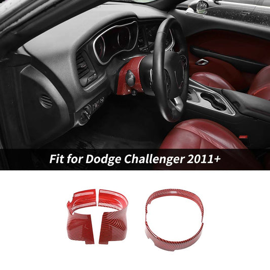 For 2011+ Dodge Challenger/Charger/Durango/300C Electric Adjustable Steering Wheel Base Lower Trim