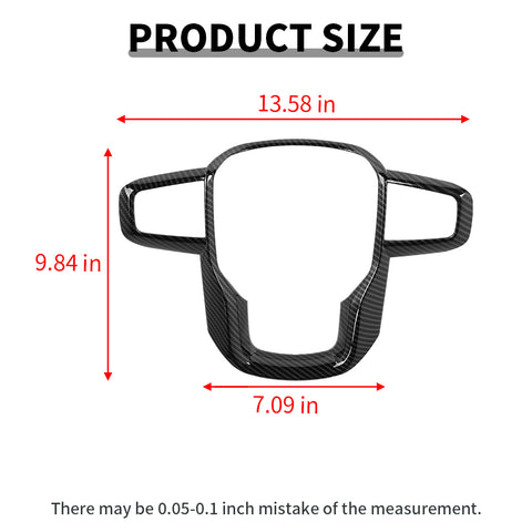 For 2019+ GMC Sierra Steering Wheel Trim Cover