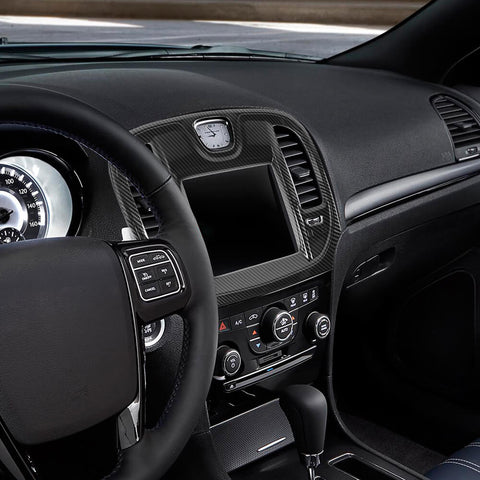 For 2015+ Chrysle 300/300C Central Console Navigation GPS Cover Trim