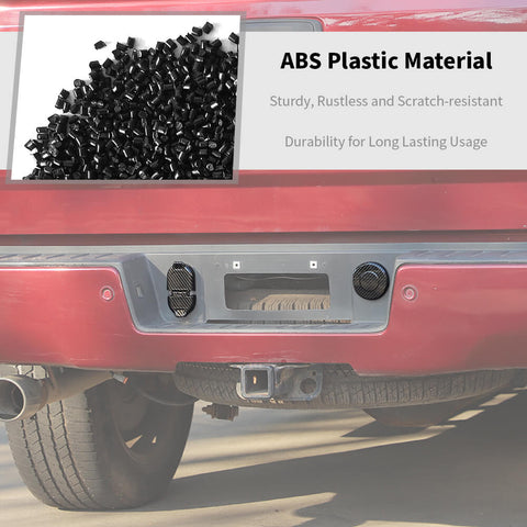 For 2014+ Chevy Colorado/2014-2021 Silverado Trailer Power Vent Rear Spare Tire Lock Cover Trim