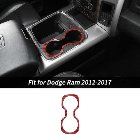 Front Cup Holder Frame Trim Cover For Dodge Ram 2012-2017 Accessories | CheroCar