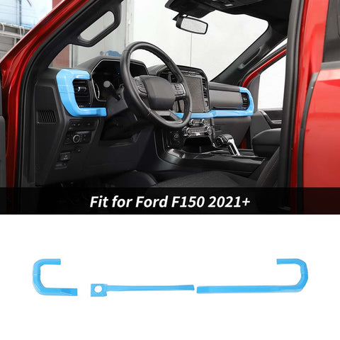 Center Console Dash Decor Strips Trim For Ford F150 2021+｜CheroCar