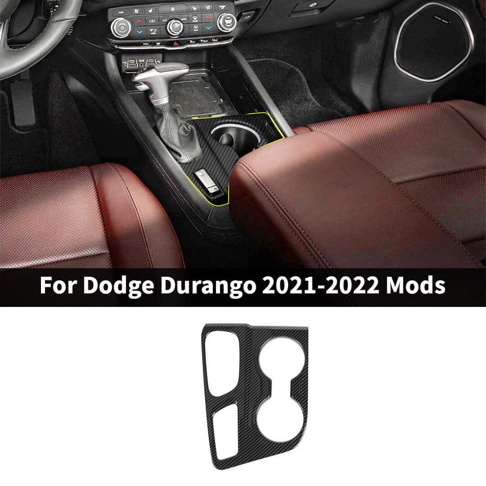 For 2021-2022 Dodge Durango Interior Gear Shift Holder Panel Cover Trim