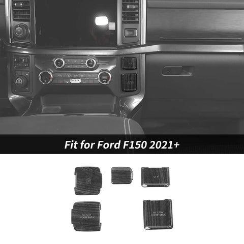 5 x Interior Control Power Socket Cover Trim For Ford F150 2021+ Accessories | CheroCar