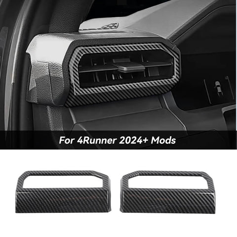 For 2024+4Runner Dashboard Side Air Vent Outlet Cover Trim
