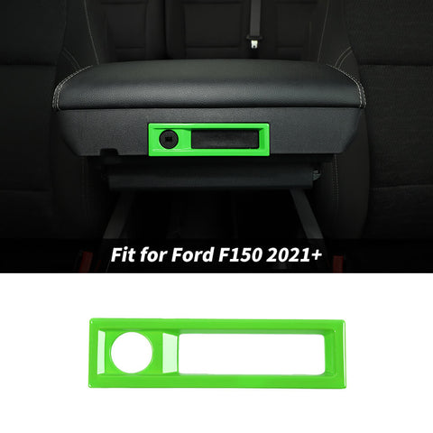 For 2021+ Ford F150 Center Armrest Box Switch Button Cover Trim