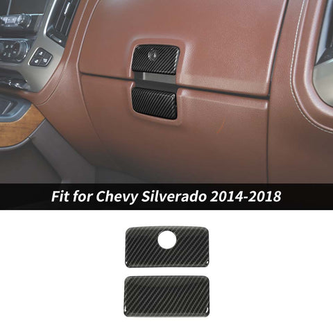 Co-pilot Storage Box Handle Cover Trim For 2014-2018 Chevy Silverado 1500 & GMC Sierra 1500｜CheroCar