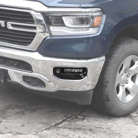 For 2018+ Dodge RAM 1500 Car Front Fog Light Lamp Cover Trim Decor For Dodge RAM 1500 2018+