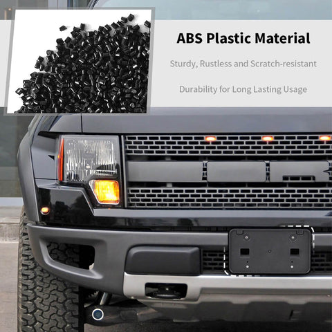 For 2010-2014 Ford F150 SVT Raptor Front Bumper License Plate Mounting Bracket