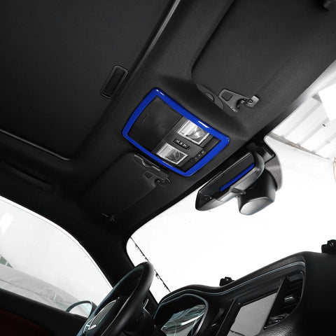 Front Reading Light Lamp Cover Trim Frame For Dodge Challenger 2010+ Accessories | CheroCar