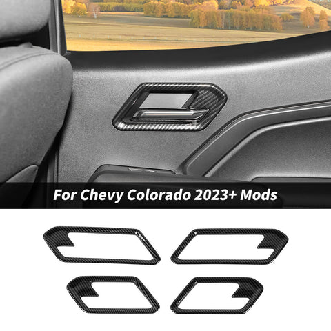 For 2023+ Chevy Colorado/GMC-CANYON Interior Door Handle Bowl Cover Trim