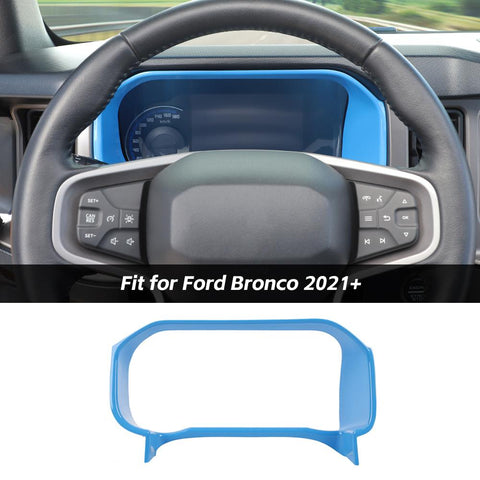 Dashboard Instrument Box Trim Cover For Ford Bronco 2021+ Accessories | CheroCar