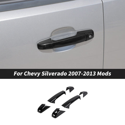 For 2007-2013 Chevy Silverado/GMC-SIERRA Car Door Handle Shell Trim Cover 2-Door Version