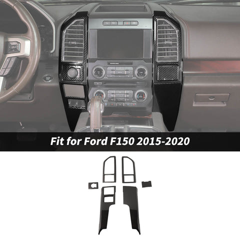 For 2015-2020 Ford F150 6 x Central Control Panel Cover Trim Frame