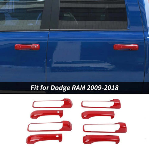 For 2009-2018 Dodge RAM 8 x Exterior Door Handles Trim Cover