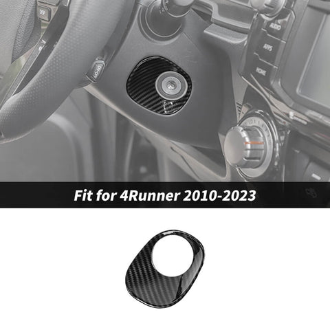 For 2010-2023 Toyota 4Runner Ignition Switch Lock Panel Cover Trim Decor Bezels