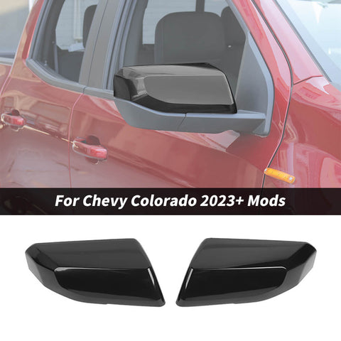 For 2023+ Chevy Colorado/GMC-CANYON Exterior Rearview Mirror Shell Trim Cover