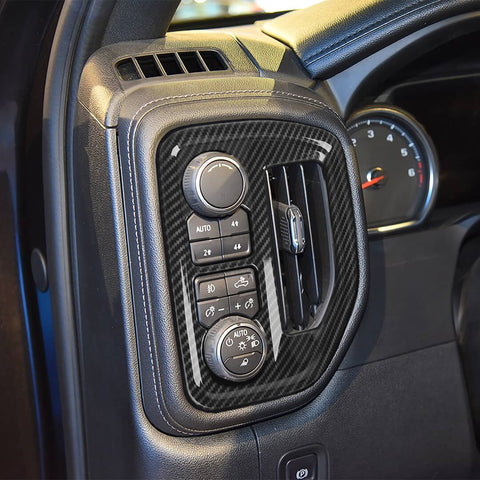 For 2019-2021 Chevy Silverado/ GMC-SIERRA Inner Center Console Dashboard Air Vent Trim Cover Kit