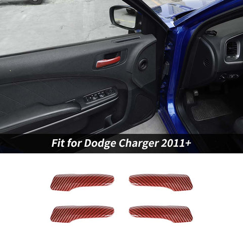 Interior Door Handle Decor Cover Trim for Dodge Charger / Chrysler 300C 2011+ Accessories｜CheroCar