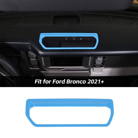 Front Differential Control Switch Panel Trim Decor Cover For Ford Bronco 2021+ Accessories | CheroCar