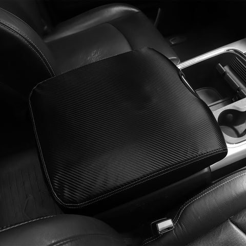 For 2010-2017 Dodge RAM Inner Armrest Box PU Leather Pad Trim Cover