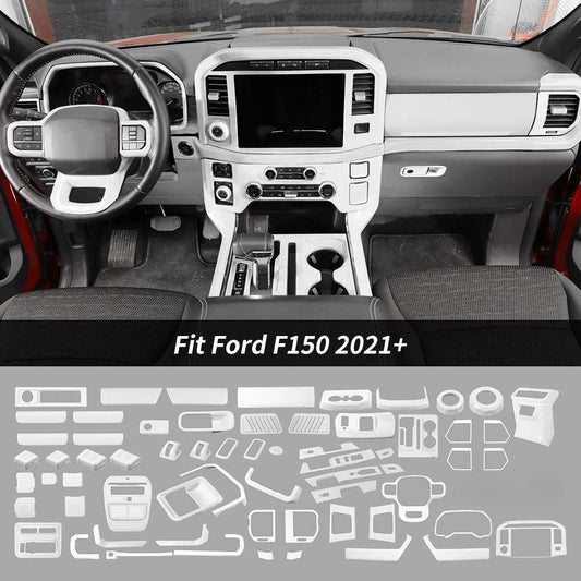 For 2021+ Ford F150 65 x Car Interior Decoration Trim Set