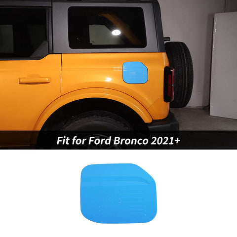 Exterior Door Filler Fuel Gas Cap Cover Trim For Ford Bronco 2021+ US Flag Accessories | CheroCar