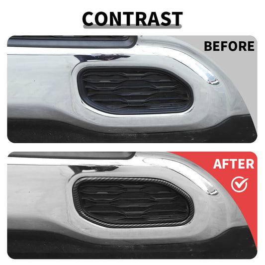 For 2018+ Dodge RAM Front Bumper Grille Cover Trim Frame Decor