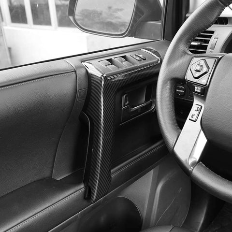 For 2010+ Toyota 4runner Interior Door Armrest Handle Stripe Decor Cover Trim