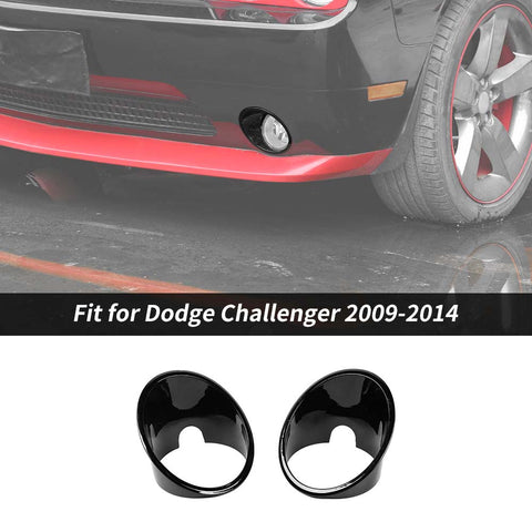 For 2009-2014 Dodge Challenger Front Fog Light Lamp Bezel Cover Trim