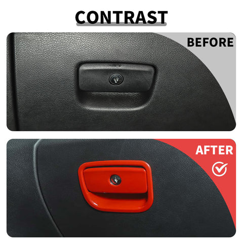 For 2011-2020 Dodge Durango Interior Co-pilot Storage Box Handle Cover Trim