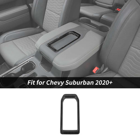 Armrest Storage Box Cover Trim For Chevy Suburban 2020+/Silverado/GMC Sierra 2019+/Tahoe/YUKON 2021+ Accessories | CheroCar