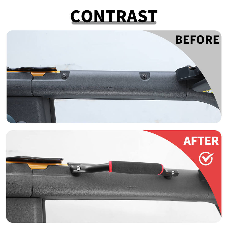 For 2021+ Ford Bronco Metal Car Front Rear Door Top Roof Roll Bar Grab Handles