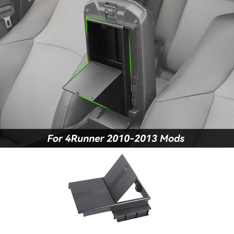 For 2010-2023 4Runner Center Console Armrest Box Hidden Storage Box Accessories