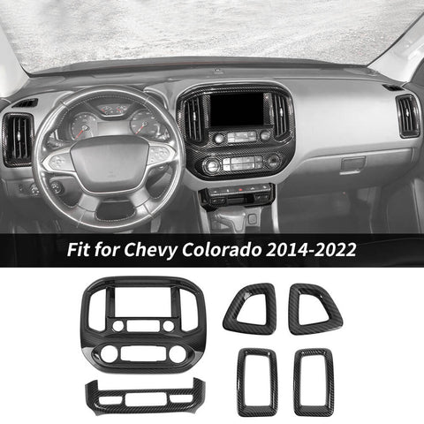 For 2014-2022 Chevy Colorado/GMC-CANYON 6 x Central Control Interior Cover Trim Kit
