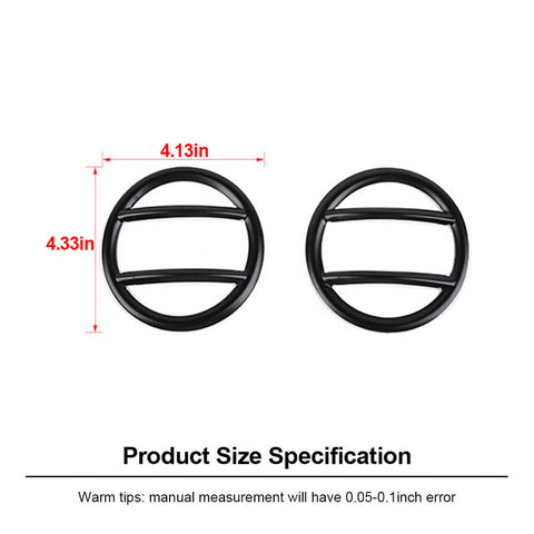 For 2014-2023 Toyota 4Runner SR5/TRD Pro Front Fog Light Lamp Guard Protector Cover