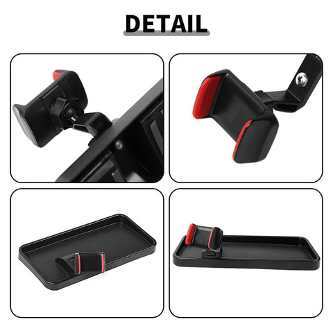 For 2010-2023 Toyota 4Runner Center Console phone Holder Mount Bracket With Storage Box Tray