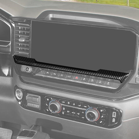 For 2022+ Chevy Silverado 18 x Inner Center Console Dash & Door Handle Trim Cover Kit