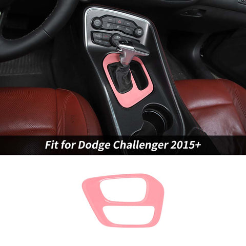 Gear Shift Panel Cover Trim for Dodge Challenger 2015+｜CheroCar