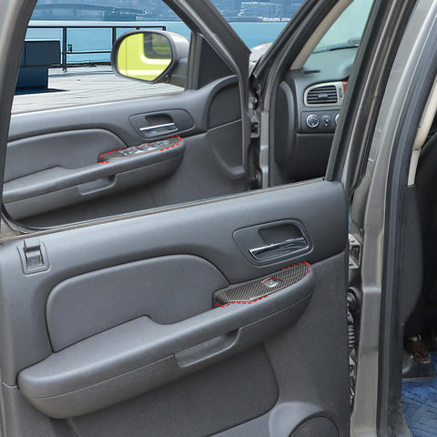 For 2007-2013 Chevy Suburban/Tahoe/Avalanche/GMC-YUKON/GMC-SIERRA Interior Center Console Decoration Cover Trim Kit