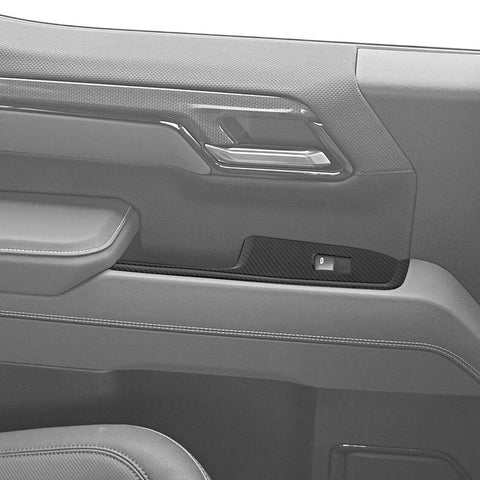 Window Lift Panel Switch Trim Cover For Chevy Silverado/GMC Sierra 2022+ Accessories | CheroCar