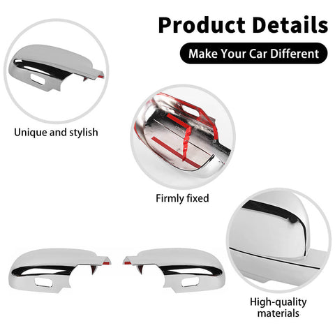 For 2007-2013 Chevy Suburban /Avalanche /Silverado /GMC-YUKON/SIREEA/Tahoe Rarview Mirror Shell Cover Trim Full-Cover