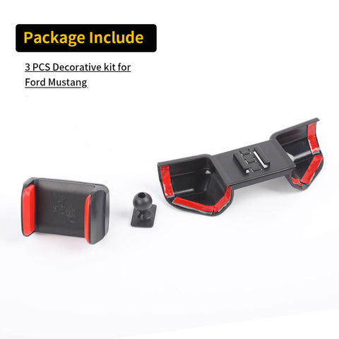 For 2024+ Ford Mustang Center Console Dashboard Phone Holder Bracket